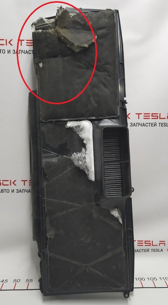 1 1045566-00-X Hipoalergiczny filtr kabinowy (HEPA) wraz z uszkodzeniem Tesla model X 1045566-00-H